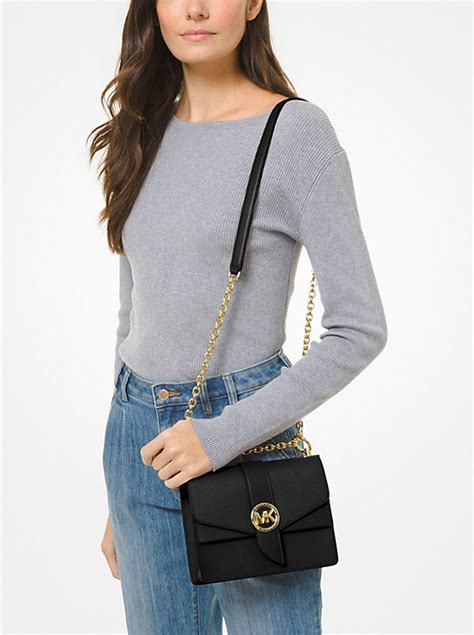 bolso greenwich michael kors|Greenwich Small Saffiano Leather Crossbody Bag .